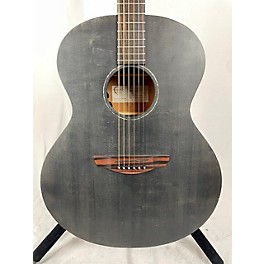 Used Faith Used Faith FKNEBK Neptune Electro Naked Series Black Acoustic Electric Guitar