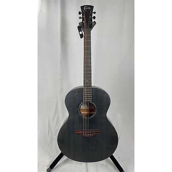 Used Faith Used Faith FKNEBK Neptune Electro Naked Series Black Acoustic Electric Guitar