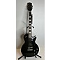 Used Epiphone Used Epiphone Les Paul Classic T Trans Black Solid Body Electric Guitar thumbnail