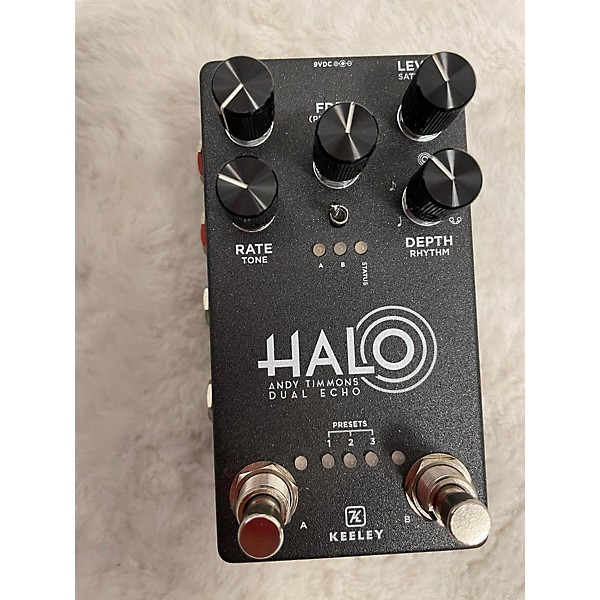 Used Keeley Halo Andy Timmons Dual Echo Effect Pedal