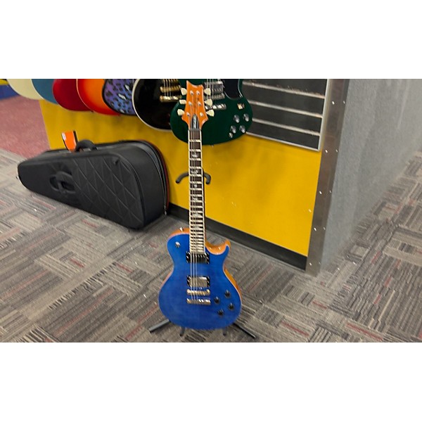 Used PRS Used PRS SE Singlecut McCarty 594 Trans Blue Solid Body Electric Guitar