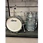 Used Ludwig Used 2022 Ludwig 3 piece Classic Maple VINTAGE BLUE OYSTER Drum Kit thumbnail