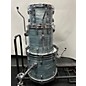 Used Ludwig Used 2022 Ludwig 3 piece Classic Maple VINTAGE BLUE OYSTER Drum Kit