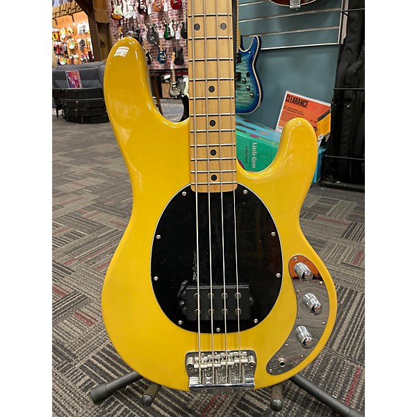 Used Sterling by Music Man Used Sterling By Music Man Ray4 Butterscotch Electric Bass Guitar