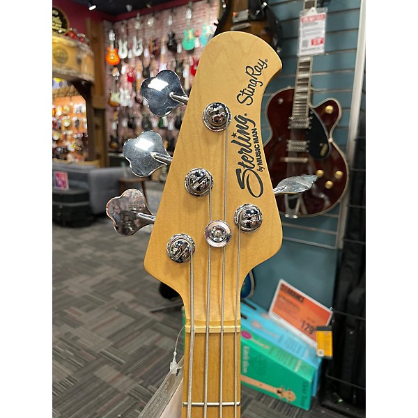 Used Sterling by Music Man Used Sterling By Music Man Ray4 Butterscotch Electric Bass Guitar