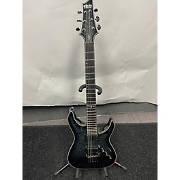 Used Schecter Guitar Research Used Schecter Guitar Research Hellraiser C1 Hybrid TRANSPARENT BLACK Solid Body Electric Guitar