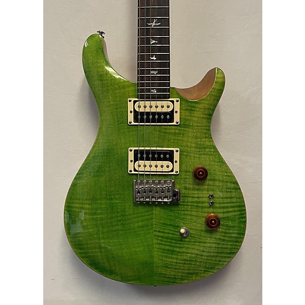 Used PRS Used PRS SE Custom 2408 Green Solid Body Electric Guitar