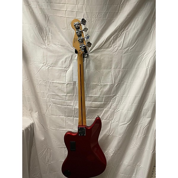 Used Used Squier Vintage Modified Jaguar Bass Hb Candy Apple Red Electric Bass Guitar