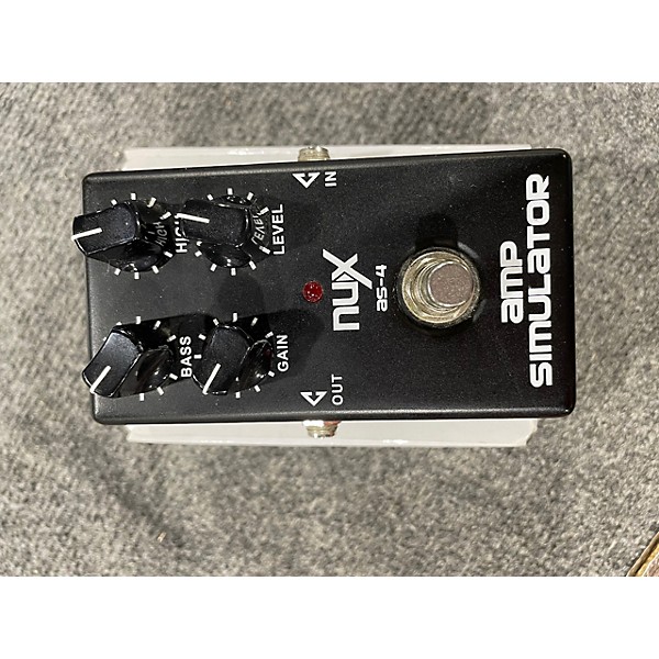 Used NUX As4 Amp Simulator Effect Pedal