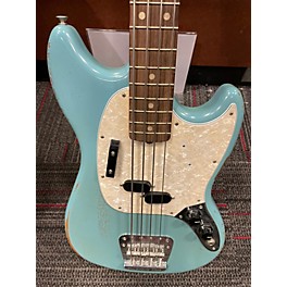 Used Eden Used  Fender Jmj Road Worn Series Mustang Bass Blue