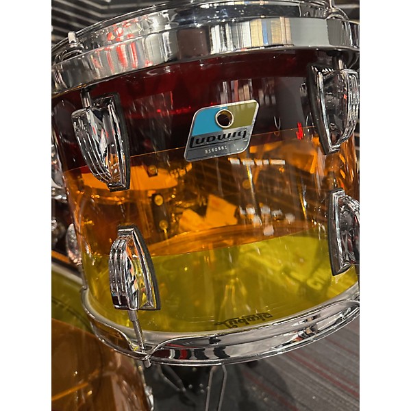 Used Ludwig 2020s Tequila Sunrise Usa Drum Kit