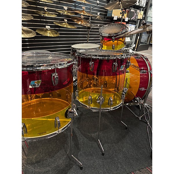 Used Ludwig 2020s Tequila Sunrise Usa Drum Kit