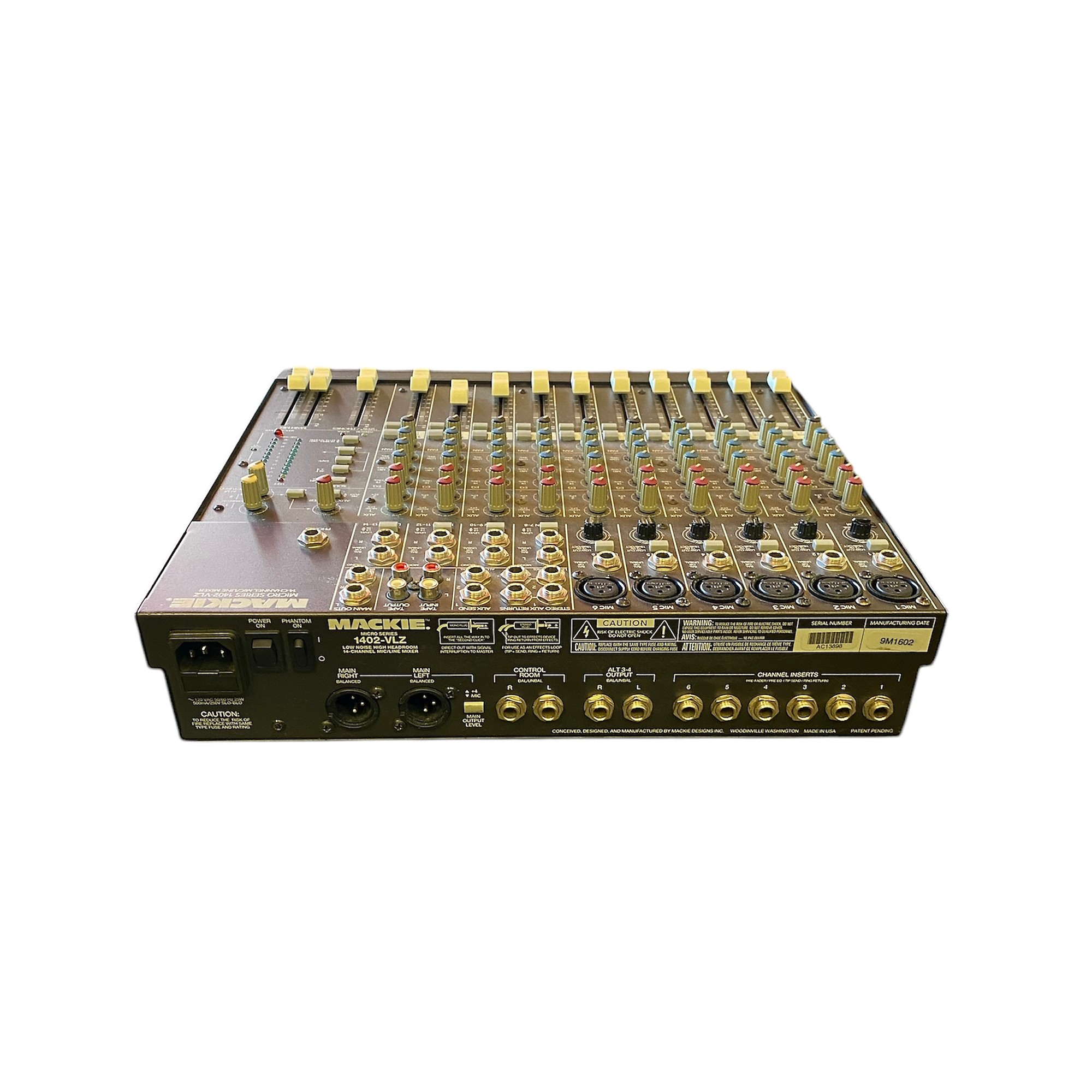 USA製MACKIE 1402-VLZ アナログミキサー