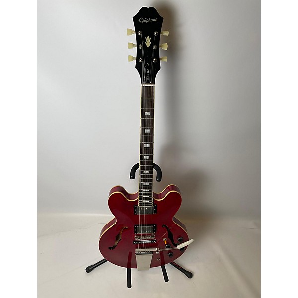 Used Epiphone Used Epiphone ES335 Pro Wine Red Hollow Body Electric Guitar