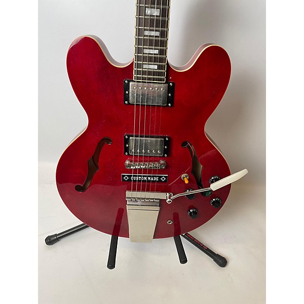 Used Epiphone Used Epiphone ES335 Pro Wine Red Hollow Body Electric Guitar