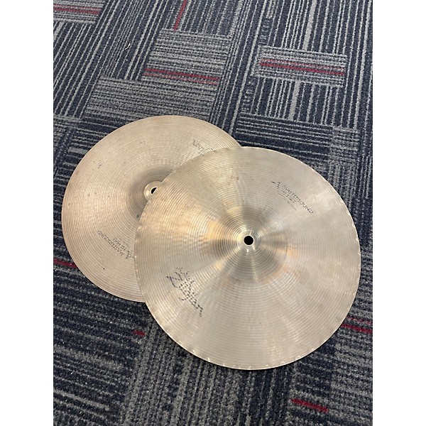 Used Zildjian Used Zildjian 13in A Mastersound Hi Hat Pair Cymbal