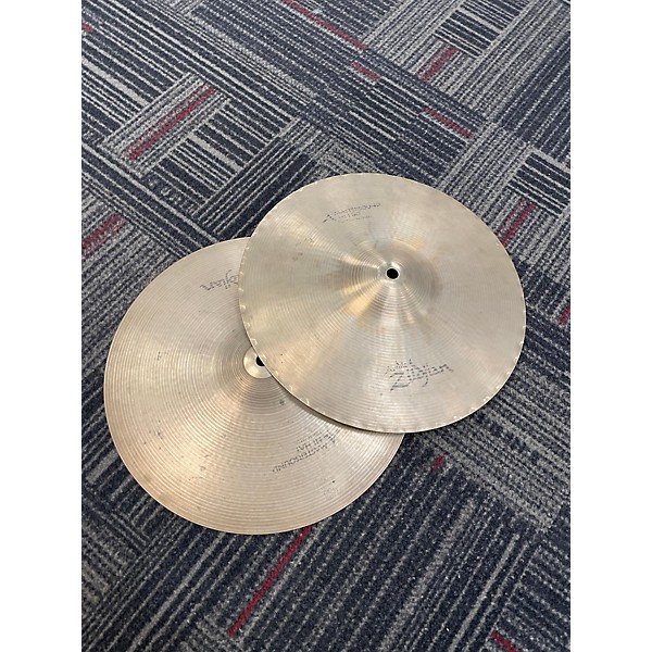 Used Zildjian Used Zildjian 13in A Mastersound Hi Hat Pair Cymbal