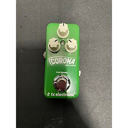 Used TC Electronic Corona Mini Chorus Effect Pedal