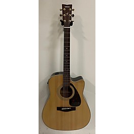 Used Yamaha Used Yamaha FX335C Natural Acoustic Electric Guitar