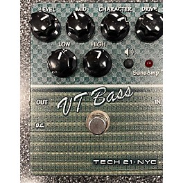 Used Tech 21 CSVTB.2 Sansamp Character Series VT Bass Bass Effect Pedal