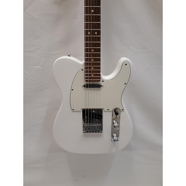 Used Used Fender Player Telecaster White Solid Body Electric Guitar