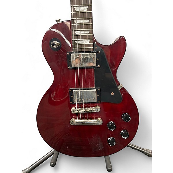 Used Epiphone Used Epiphone Les Paul Studio Wine Red Solid Body Electric Guitar