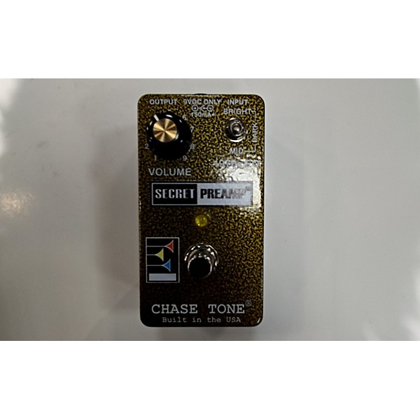 Used Chase Tone Secret Preamp Custom Shop Gold Hammer Effect Pedal