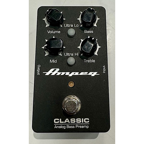 Used Ampeg Analog Bass Preamp Bass Preamp