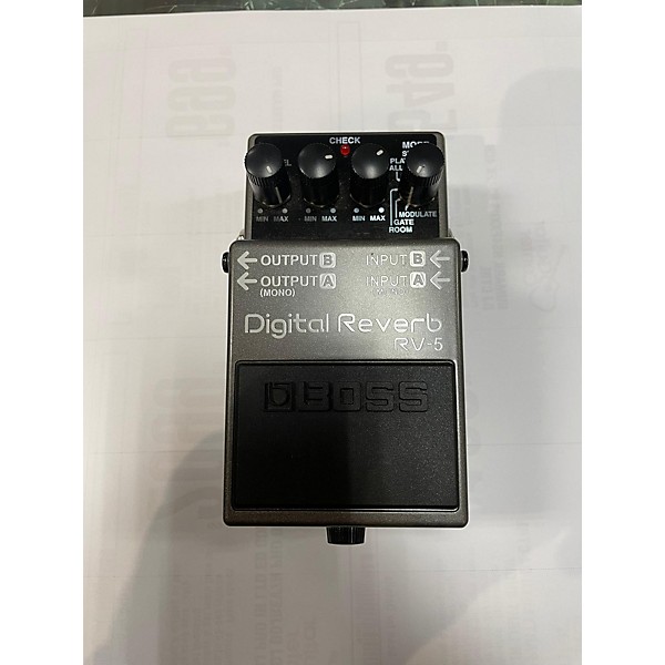 Used BOSS RV5 Digital Reverb Effect Pedal