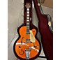 Used Gretsch Guitars Used Gretsch Guitars G6120DSW Orange Hollow Body Electric Guitar thumbnail