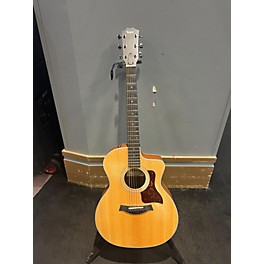 Used Eden Used Taylor 214CE Natural Acoustic Electric Guitar