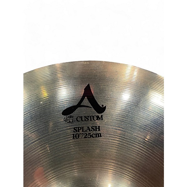 Used Zildjian Used Zildjian A Custom Splash Cymbal