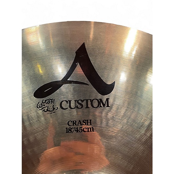 Used Zildjian Used Zildjian A Custom Crash Cymbal