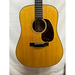 Used Martin Used Martin D18 Natural Acoustic Guitar