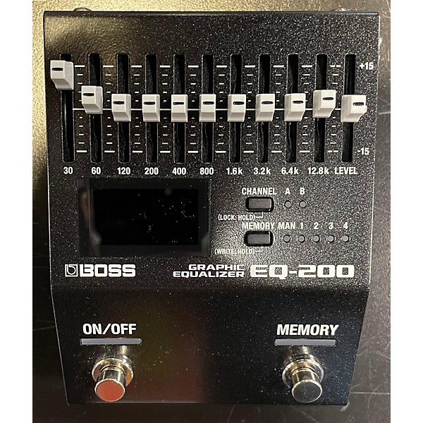 Used BOSS EQ200 Graphic Equalizer Pedal