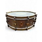 Used A&F Drum Co Used A&F Drum  Co Raw Brass Snare Patina Drum thumbnail