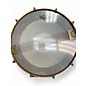 Used A&F Drum Co Used A&F Drum  Co Raw Brass Snare Patina Drum