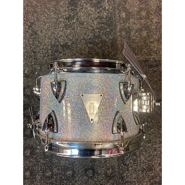 Used Orange County Drum & Percussion Used Orange County Drum & Percussion 10X5.5 TRAVIS BARKER Drum SILVER GLASS