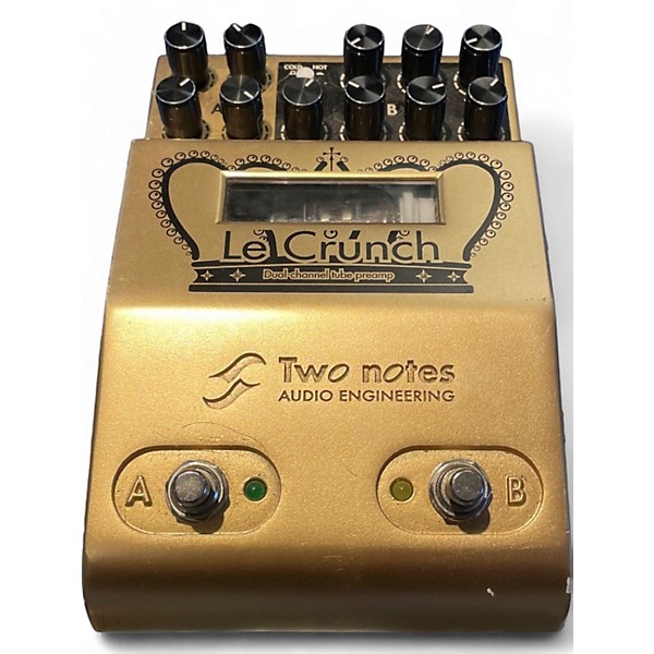 Used Two Notes AUDIO ENGINEERING Used Two Notes AUDIO ENGINEERING LE CRUNCH Effect Pedal