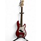 Used Squier Used Squier MINI P BASS RED Electric Bass Guitar thumbnail