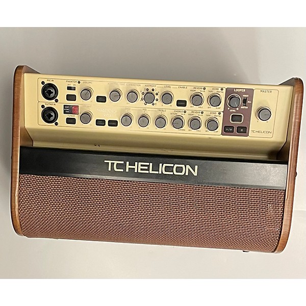 Used TC Helicon Used TC Helicon HARMONY V100 Acoustic Guitar Combo Amp