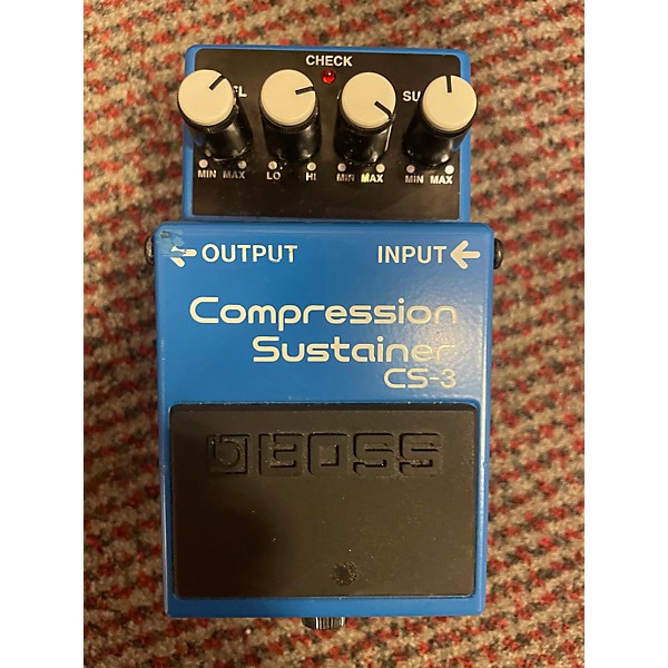 Used BOSS Used BOSS CS3 Compressor Sustainer Effect Pedal