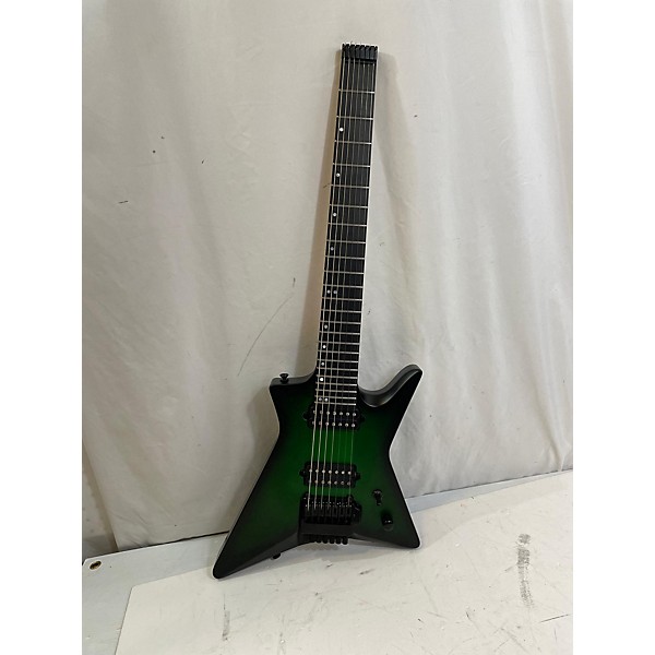 Used Kiesel Used Kiesel Lightspeed Green Fade Solid Body Electric Guitar