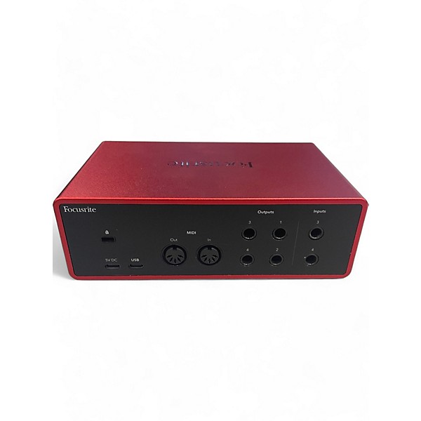 Used Focusrite Used Focusrite Scarlett 4i4 GEN 4 Audio Interface