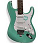 Used Squier Used Squier Bullet Stratocaster Green Solid Body Electric Guitar