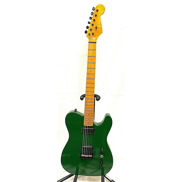 Used Unbranded Used UNBRANDED GUITAR FETISH PARTS GUITAR Green Solid Body Electric Guitar