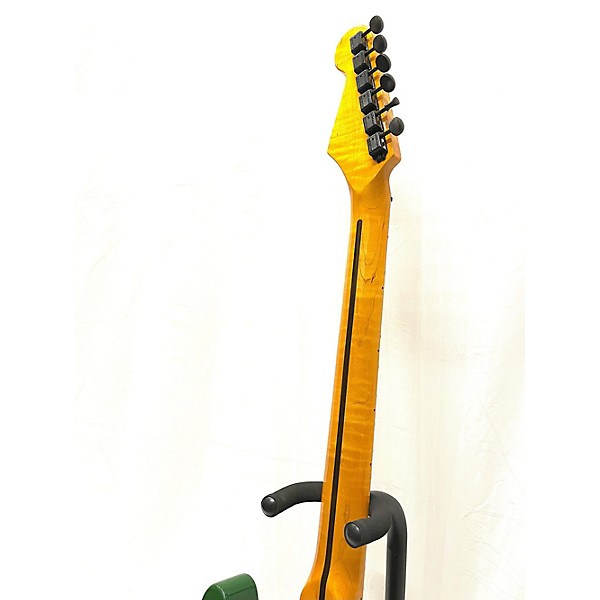 Used Unbranded Used UNBRANDED GUITAR FETISH PARTS GUITAR Green Solid Body Electric Guitar