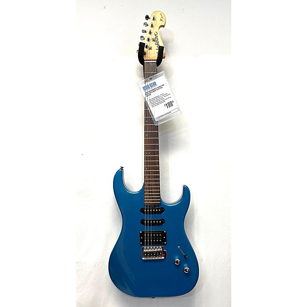 Used Washburn Used Washburn X SERIES HSS Blue Solid Body Electric Guitar