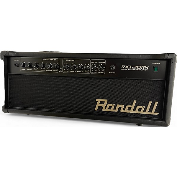 Used Randall Used Randall rx120rh Solid State Guitar Amp Head