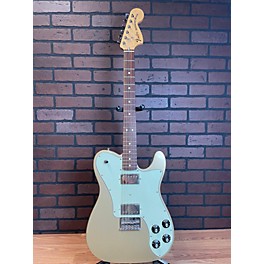 Used Fender Used 2018 Fender Chris Shiflett Telecaster Deluxe Shoreline Gold Solid Body Electric Guitar